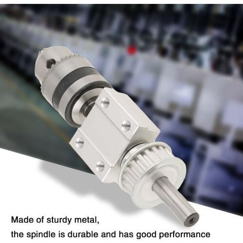 CNC Spindle for Table Drill Press Table Drill Spindle Woodworking Cutting Grinding Spindle High Accuracy Machine Tool