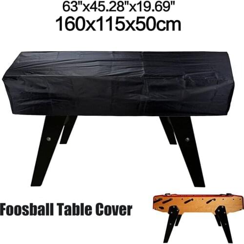 New Foosball Table Cover Waterproof Dustproof Anti-UV Cover Durable For Indoors Outdoors Patio With Adjustment Elastic Hem Cord