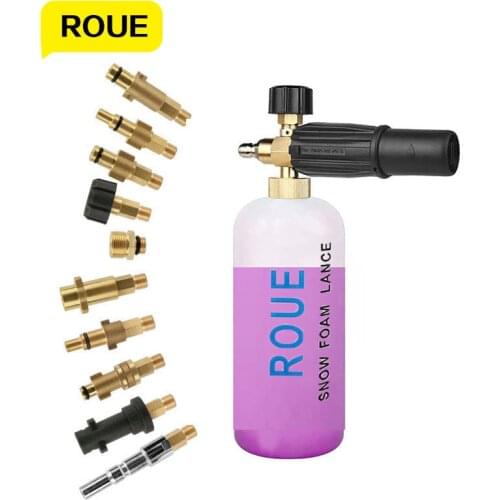 High Pressure Cleaner Foam Generator For Washing Snow Foam Sprayer Nozzle For Karcher Bosch Interskol Elitech Nilfisk HuterStihl