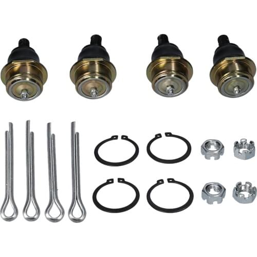 4PCS Complete Upper And Lower Ball Joints Set Replacement for Bombardier/Can-Am DS650 2000-2005 ATV JO2019BJ130HY