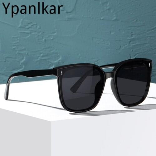 2021 New Sunglasses TR6304 Fashion Large Frame Sunglasses Fashion Street Shot Anti-UV Glasses Nylon Lenses