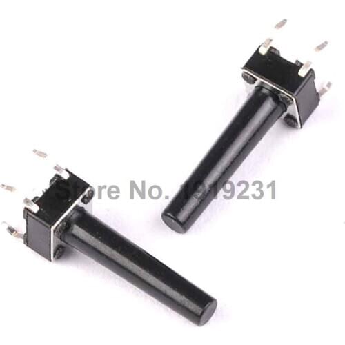 50PCS 6X6X19mm Tactile Push Button Switch Momentary Tact dip 6*6*19mm