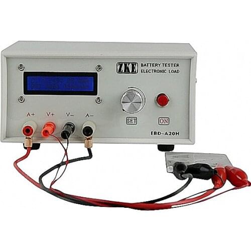 20A Battery Capacity Tester Electronic Load Power Tester Discharger EBD-A20H
