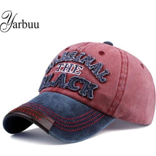 [YARBUU] brand baseball caps 2017 new style letter baseball cap Adjustable Casual Snapback hat cap unisex high quality Golf cap