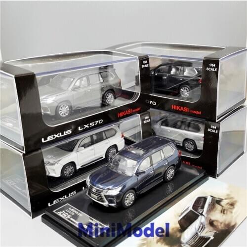 1:64 HIKASI Model Lexus LX570 SUV Diecast Model Car