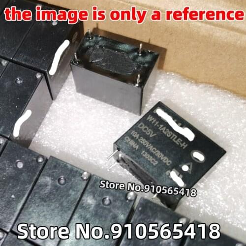3PCS W11-1A2STLE-H-DC5V W11-1A2STLE-H Relay 4-pin normally open 10A