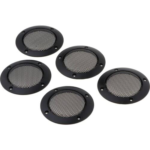 5x Car Stereo Metal Mesh Speaker Subwoofer Grill Cover Guard Protector 2inch