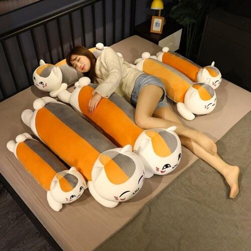 70cm/90cm/110cm Natsume Yuujinchou Nyanko Sensei Anime Cat Plush Doll Toy Cat Pillow Birthday Christmas Gift For Children Kids