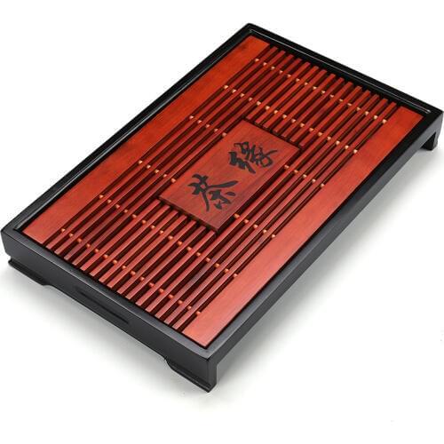 Premium Wood Tea Tray,Water storage Tea Teable/Plate,Chinese Kungfu Tea Ceremony teaset,for puerh/pu'erh/white/green/Oolong tea