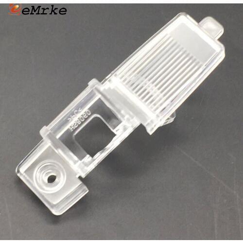 EEMRKE DIY Car Camera Bracket Replace License Number Plate Lights Housing for Toyota Land Cruiser J200 V8 2007-2014