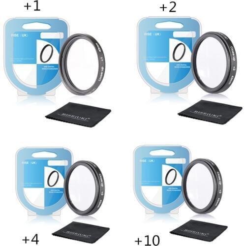 Camera Filter 37MM 40.5MM 49MM 52MM 55MM 58MM 62MM 67MM 72MM 77MM Close Up +1 +2 +4 +10 Filter For Canon Nikon D3400