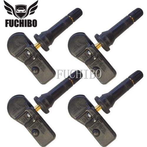 FUCHIBO 4PCS 28103FJ002 TPMS Sensor For 2014-2019 Subaru XV WRX Forester Impreza Justy Legacy Outpack Trezia Tribeca 28103FJ000