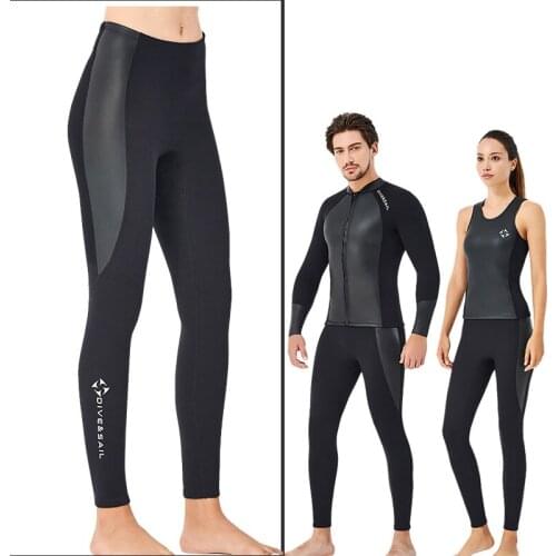 Mens Womens Wetsuit Pants, 1.5mm, 2mm, 3mm Neoprene Long Leggings/Shorts Bottoms for Surfing Kayaking Swimming Diving Canoeing