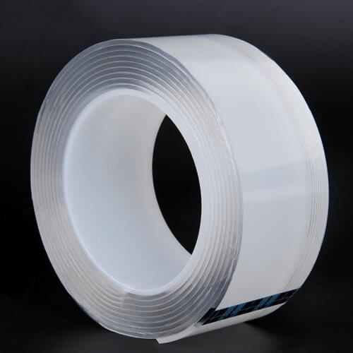 Nano Adhesive Tape Transparen Double Sided Reusable Plaster Strong Scotch Super Waterproof Tapes Cleanable Home Car Sticker tape