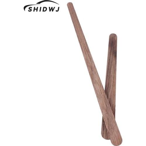 2021 Walnut Wall Clock Quartz Movement Pointer Hour Minute Second Hand Parts 12