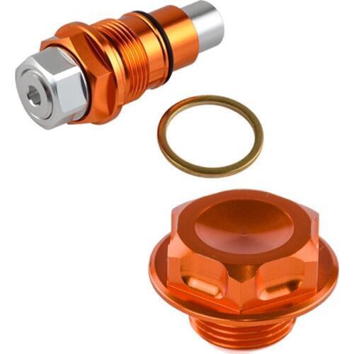 Steering Stem Nut Screw Chain Timing Tensioner For KTM 250 350 450 EXCF XCF SXF for Husqvarna FE FC 250 350 For Husaberg FE390