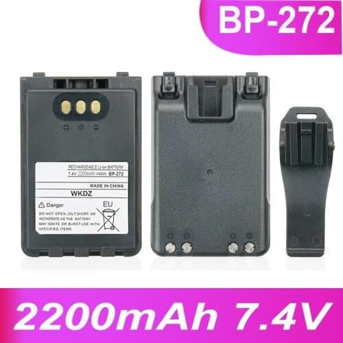 100% New 2200mAh BP272 BP-272 Battery for IC-31A 31E 51A 51E ICOM Radio in stock