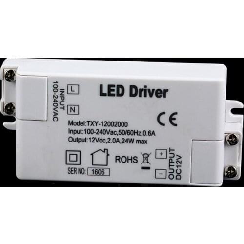 New 1 pc G4 MR16 MR11 3W 6W 9W 10W 12W 14W 16W 18W 20W 22W LED DRIVER POWER SUPPLY Electronic transformer DC 12V 24W