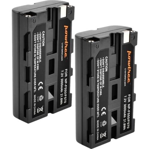 NP-F550 NP-F570 NP-F530 NP-F330 Battery For Sony CCD-RV100 CCD-RV200 CCD-SC5 CCD-SC6 CCD-SC55 CCD-SC65 CCD-TRV66 LED Video Light