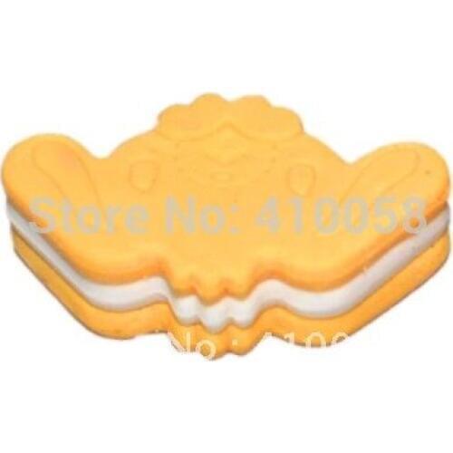 Wholesale discount food eraser biscuit eraser leisure hobby mini eraser