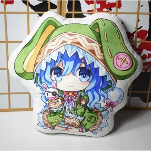 Date A Live Anime Stuffed Doll Toy Kurumi Tokisaki Soft Plush Pillow Room Decoration Fans Gift Size 45cm