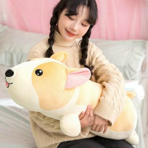 New Style 40-80cm Lovely Soft Dog Doll Pillow Kids Children Stuffed Plush Toys Cushion Birthday Gift