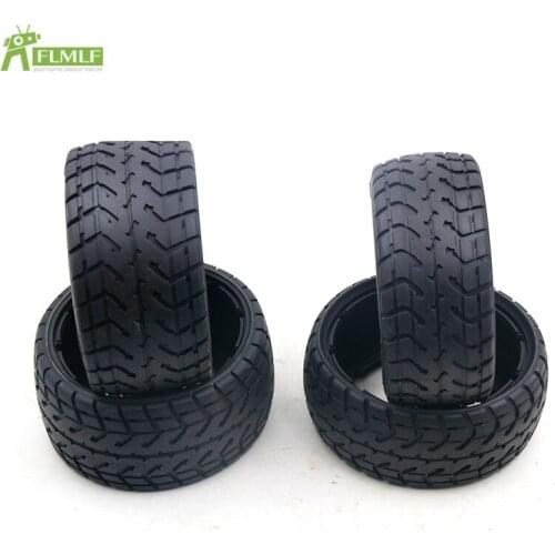 Fabric on-Road Front Rear Tire Skin Kit Fit for 1/5 HPI ROFUN BAHA ROVAN KM BAJA 5B Toys Games PARTS