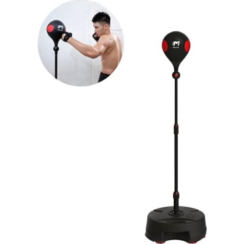 Smart Punch Bag Target Speed Rebound Boxing Ball with APP Data Monitor Sensor Adjustable Height Releasing Stress Training