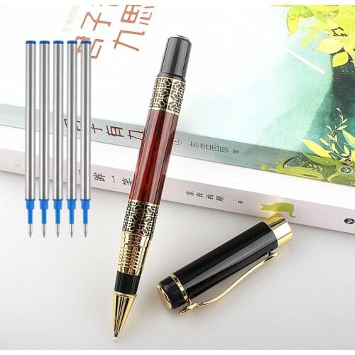 High Quality Classical Metal ballpoint pen Gift for Student Adult Writing Pen Gift Pen stationery roller pen