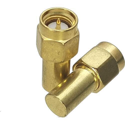 10Pcs Dummy Load SMA 1W Watt Male Plug RF Coaxial Termination Loads DC- 2.5GHz 50Ohm RF Coaxial Connector