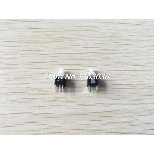 30Pcs 6 Pin Square 5.8mmx5.8mm Self-Locking DPDT Mini Push Button Switch