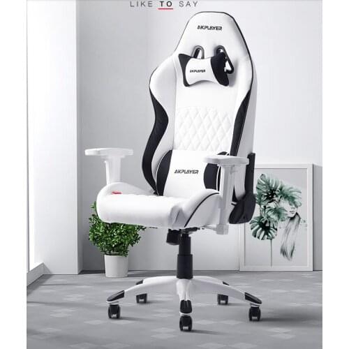 White electronic competition chair lady boss chair integrated space capsule computer cockpit student girl Game Chair