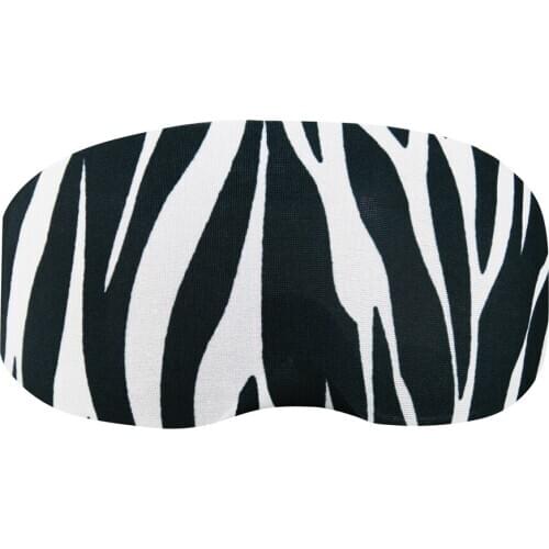 Case for glasses ski Zebra