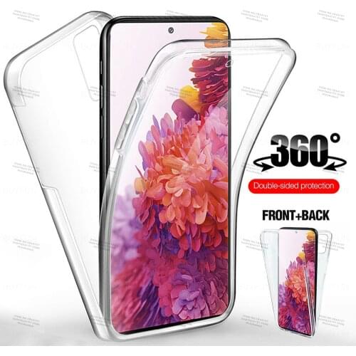 Case For Samsung Galaxy S20 FE 6.5 inch Double Side Silicone TPU Transparent Coque for samsung s20 fe ultra plus Soft cover