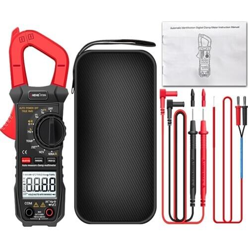 ST209 Digital Multimeter Clamp Meter 6000 counts True RMS Amp DC/AC Current Voltage Meters Tester Voltmeter Ammeter