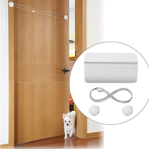 Pet Cats Dogs Door Opener Dogs Enter Security Easily Cat Hole Dog Door Hole Pet Gate Kit Pet Supplies Product