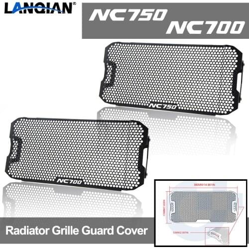 For Honda NC700 X N NC700N NC700X 2011-2016 NC750 X S NC750S 2014-2020 NC750X 2013-2020 Motorcycle Radiator Grille Guard Cover