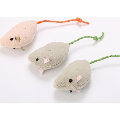 Cat toys False Mouse Pet Cat Toys Mini Funny Playing Toys For Cats Plush Mini Mouse Toys Cat Play Training Interactive Toy