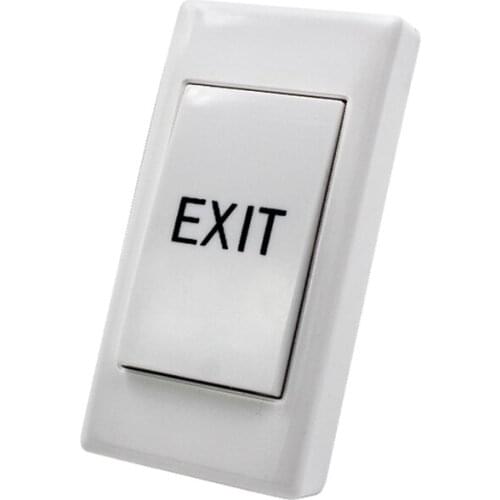 Small mini size plastic Portable NO NC COM Door Access Exit Button Door Lock Access Control System