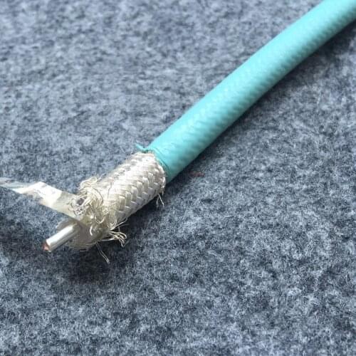 Copper Silver Cable for DIY HIFI Audio Rca Xlr Power Cable for DIY Amplifier CD Player Home Theate R- (sell Per 1.0m)