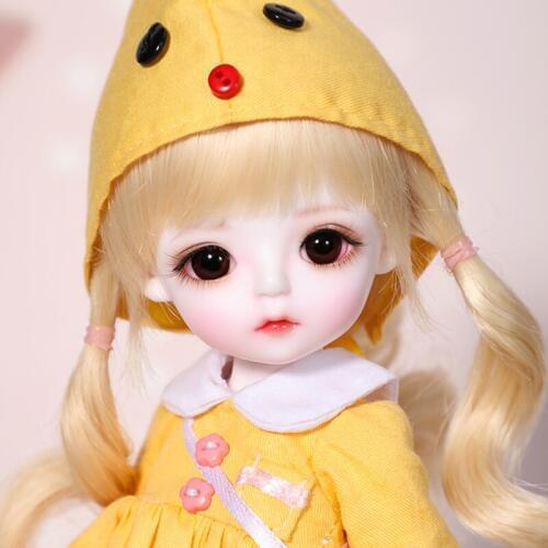 New Arrival Full Set 1/6 BJD Doll LOVELY Limited Cream Resin Joint Doll For Baby Girl Birthday Gift