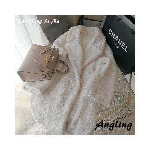 New Style 2020 High-end Fashion Women Faux Fur Coat S21