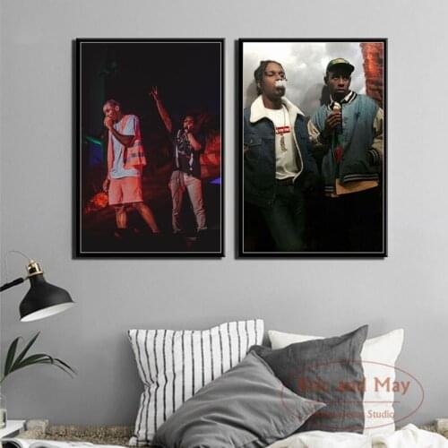 Tyler The Creator Hip Hop Music Star Posters And Prints Vintage Decor Picture Canvas Painting Wall Paintings For Bedrooms Plakat