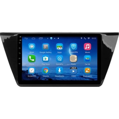 Fit For 2016-2018 Touran L 10.1 inch Horizontal touch Screen Android Car GPS Navigation multimedia Video player Bluetooth Wifi