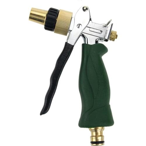 Garden Water Guns for Watering Flowers and Trees Adjustable Heavy Duty Metal Nozzle Spray High Pressure Car Washing Plants Tools