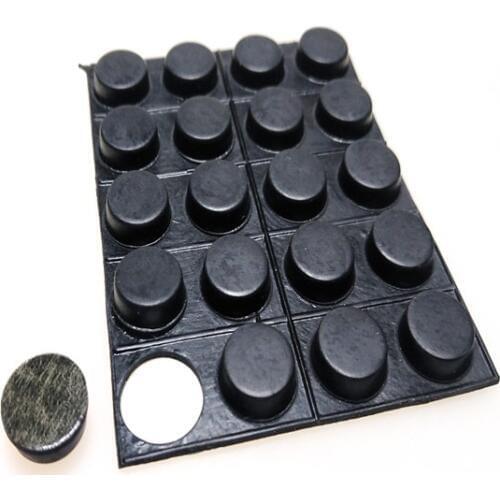 Self adhesive rubber foot pad Adhesive rubber foot pad rubber pad with glue for case cabinet rubber pad with glue
