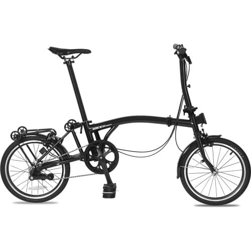 16-inch folding bike folding bicycle made of 3-speed S handle chromium molybdenum steel