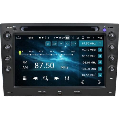CarPlay PX6 DSP IPS Car Radio DVD Player Bluetooth 5.0 WIFI Android 10 for Renault Megane 2003-2010 Car Multimedia Player