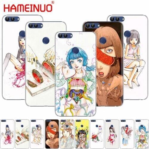 Shintaro kago Horror cartoons cell phone Cover Case for huawei Honor 7C Y5 Y625 Y635 Y6 Y7 Y9 2017 2018 Prime PRO