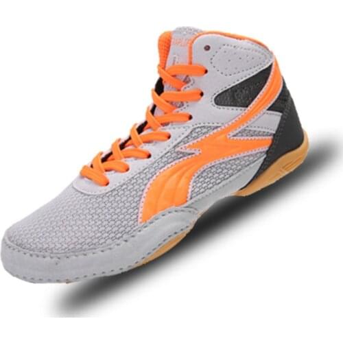 Childrens Professional Fighting Shoes Boxing Wrestling Weightlifting Shoes Boys Comfortable Breathable Fitness Training Shoes